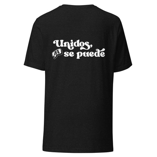 Black "Unidos Se Puede" T-Shirt