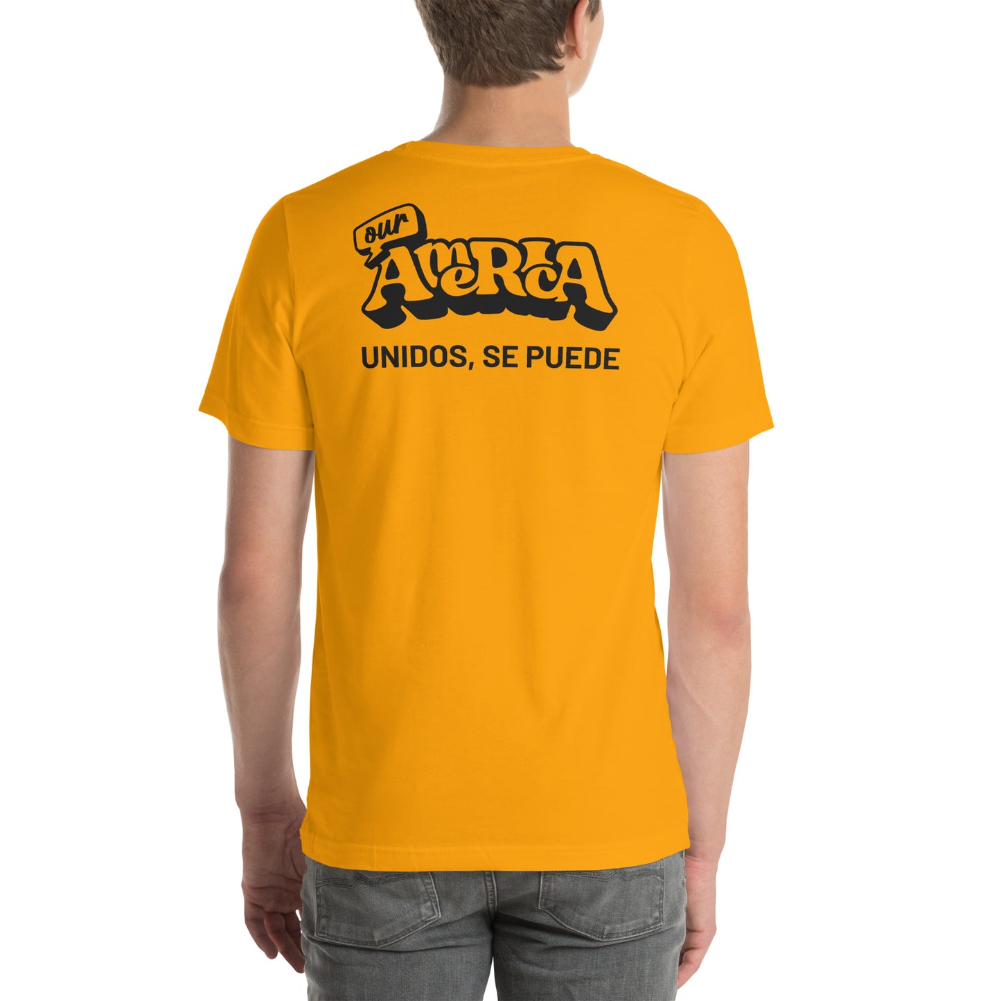 Gold "Hometown Heroes" T-Shirt, Spanish