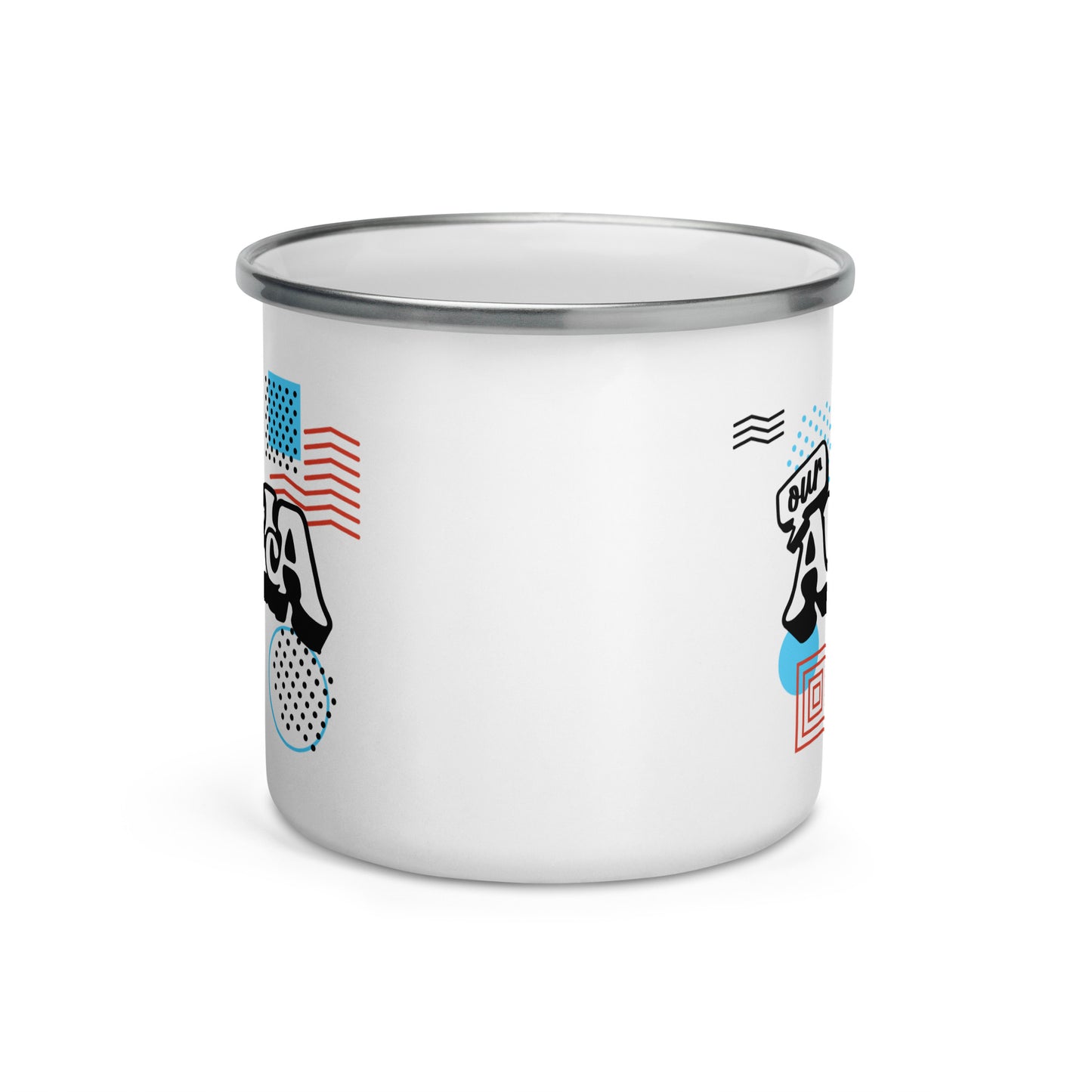 Our America Enamel Mug